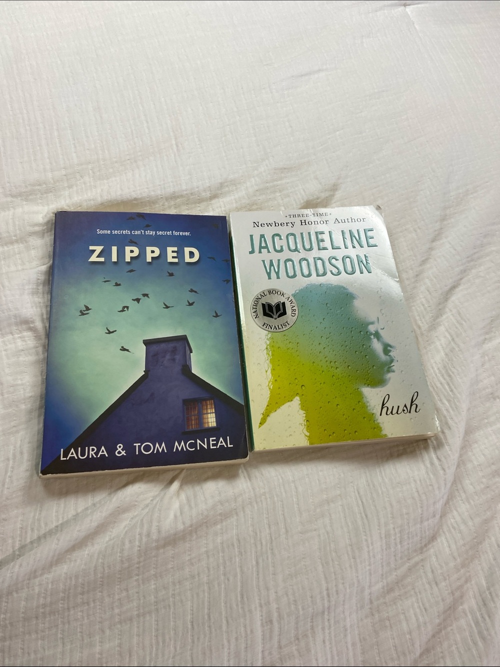 Zipped & Hush Book dou